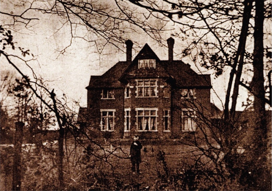 Old photograph of the original Vicarage
