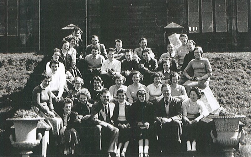 Photo of the King's Own House Party in 1957