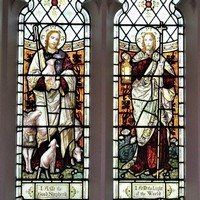 Thumbnail for the Good Shepherd / Light of the World window
