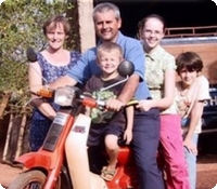 Jeremy and Rachel Nash with Katie, Timmy and Toby