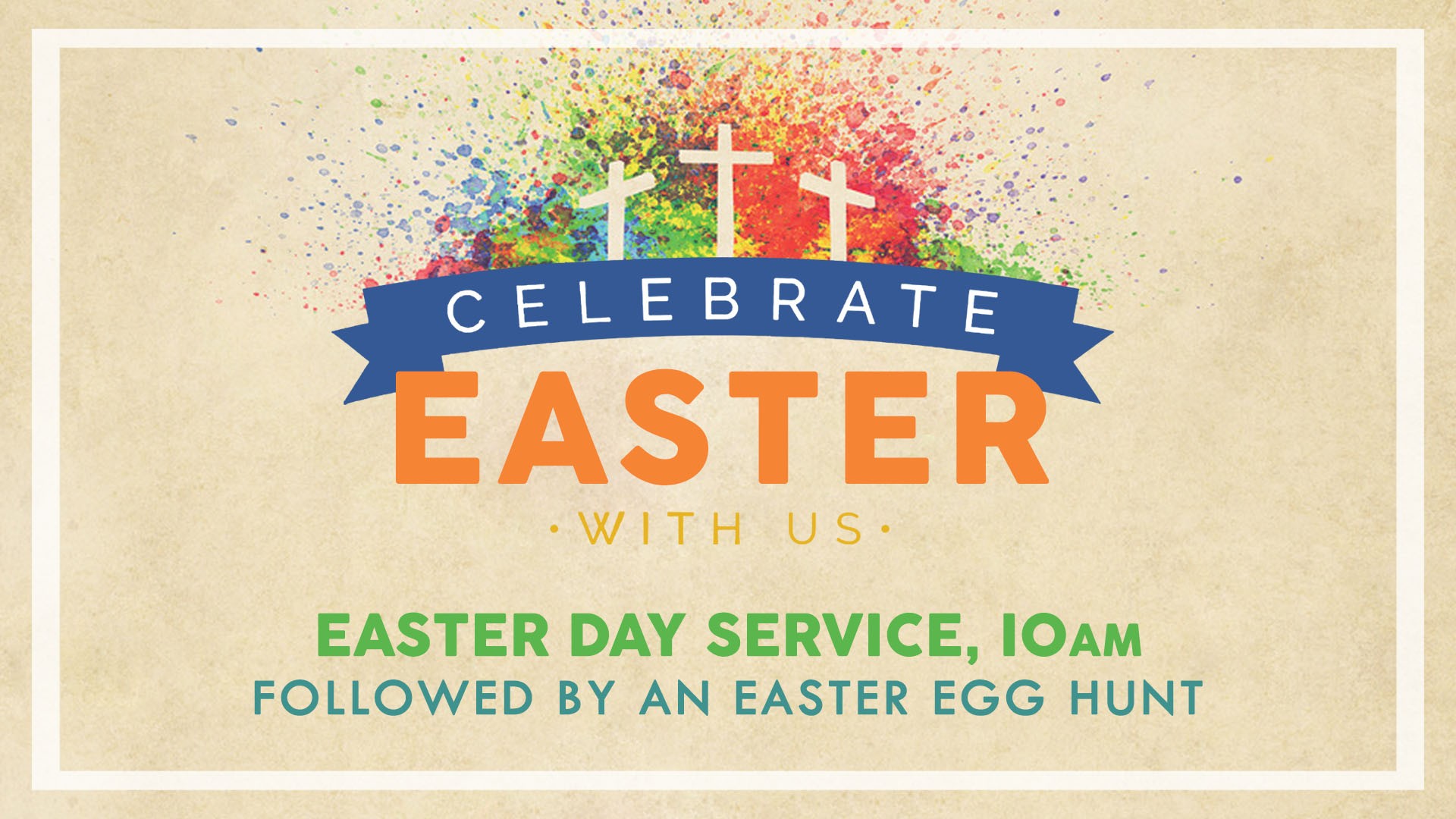 United Service at 10am on Easter Day