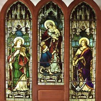 Thumbnail for the Faith, Hope and Love window