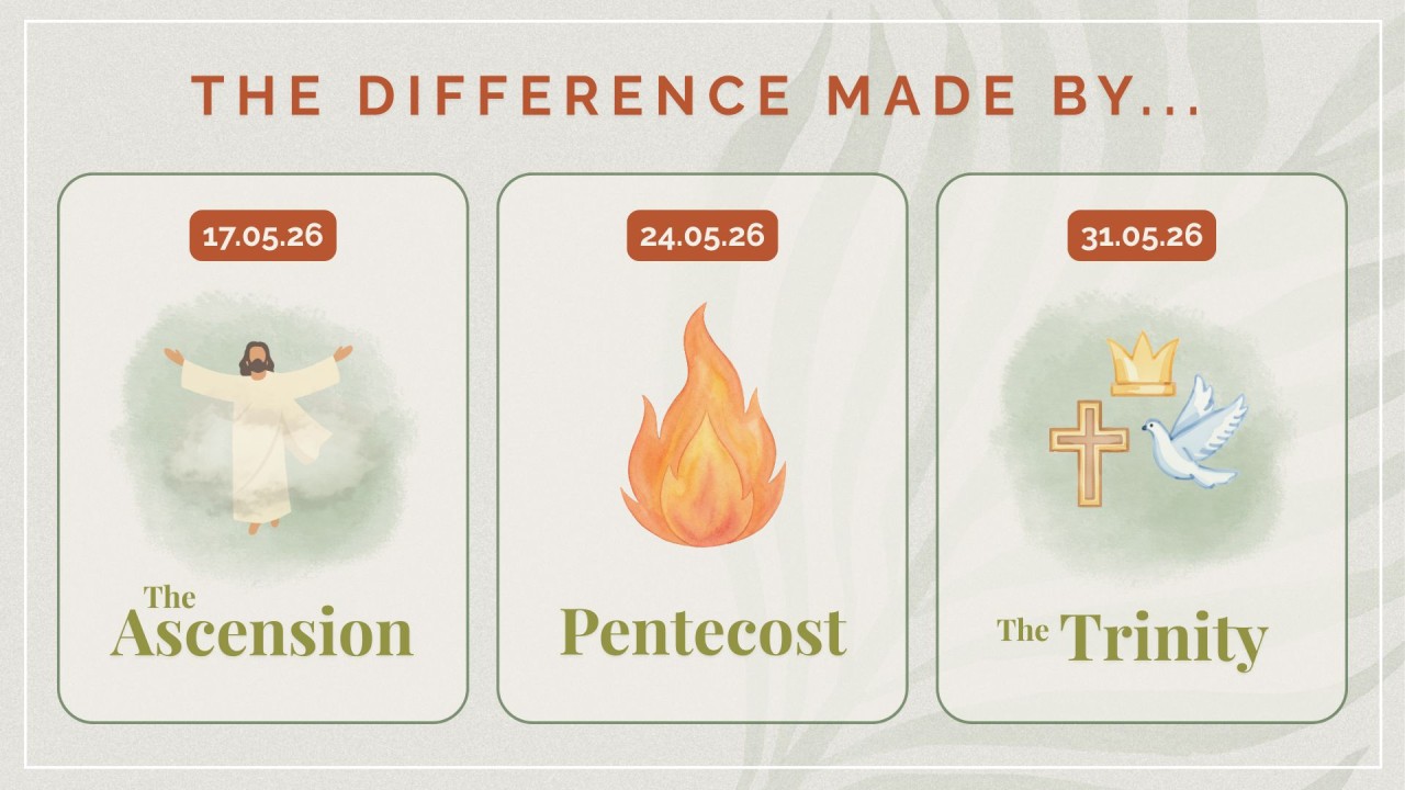 The Difference Made By... the Ascension, Pentecost and the Trinity